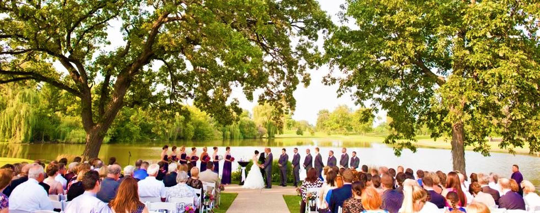 Exquisite Outdoor Ceremony Site